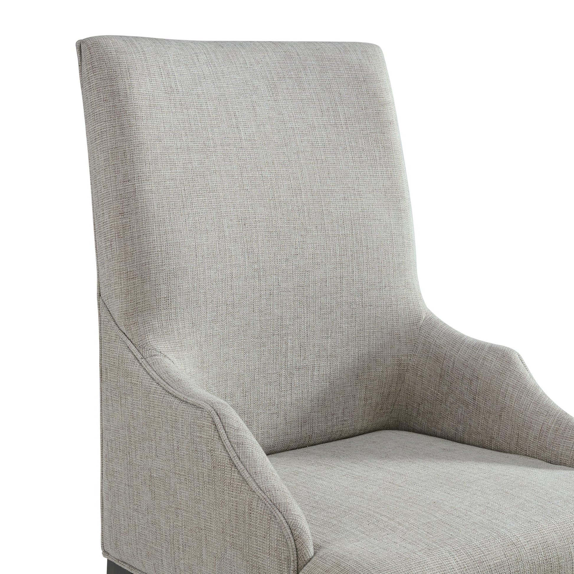  Elements International Montrose D-16670-8-HC Dining Host Chair IMAGE 4