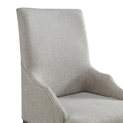  Elements International Montrose D-16670-8-HC Dining Host Chair IMAGE 4
