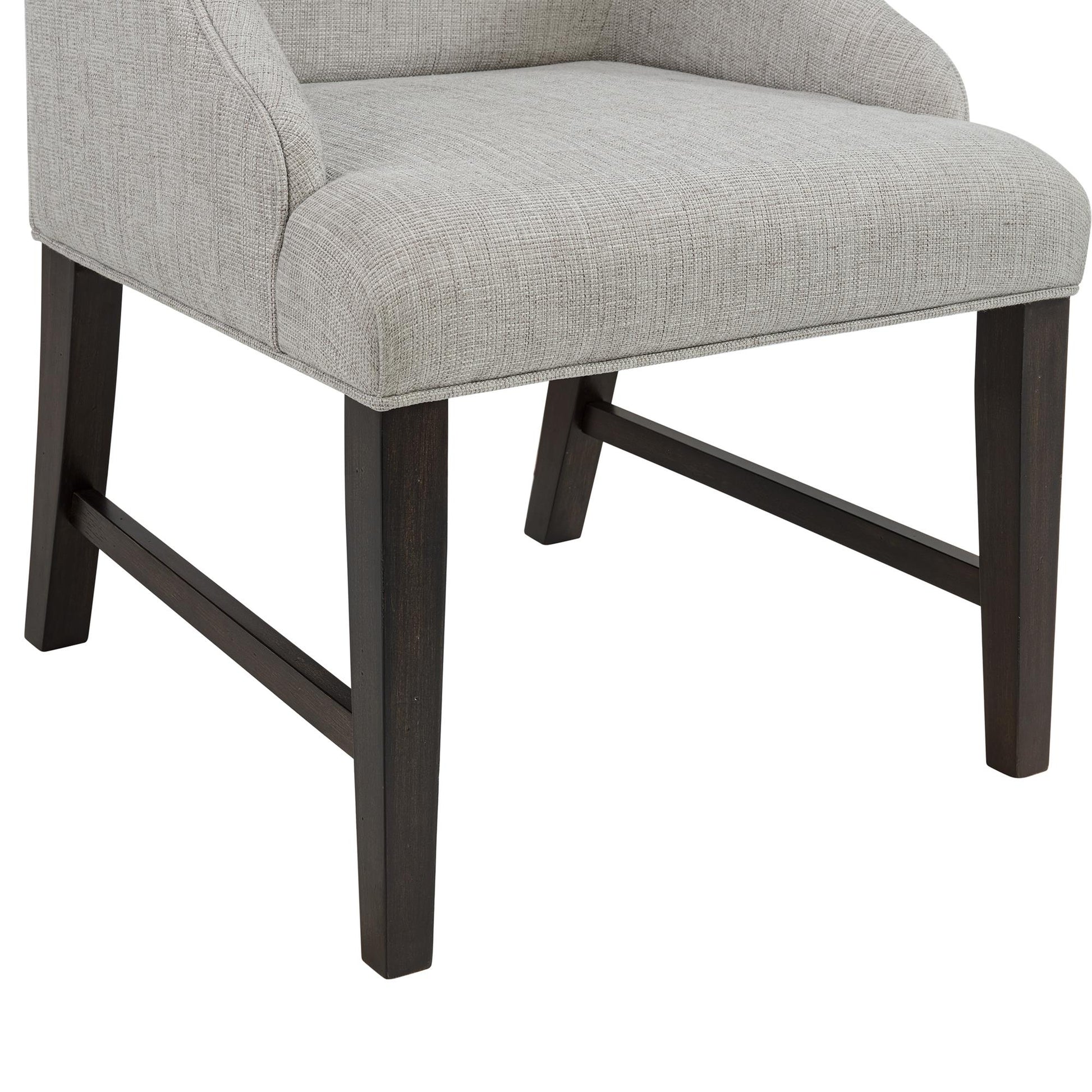  Elements International Montrose D-16670-8-HC Dining Host Chair IMAGE 5
