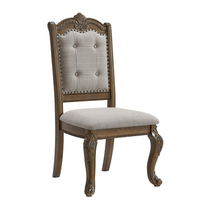  Elements International Madison Park D-10460-5-SC Dining Side Chair IMAGE 1