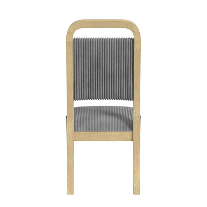  Elements International Ridgemont D-14440-6-SC Dining Side Chair IMAGE 3