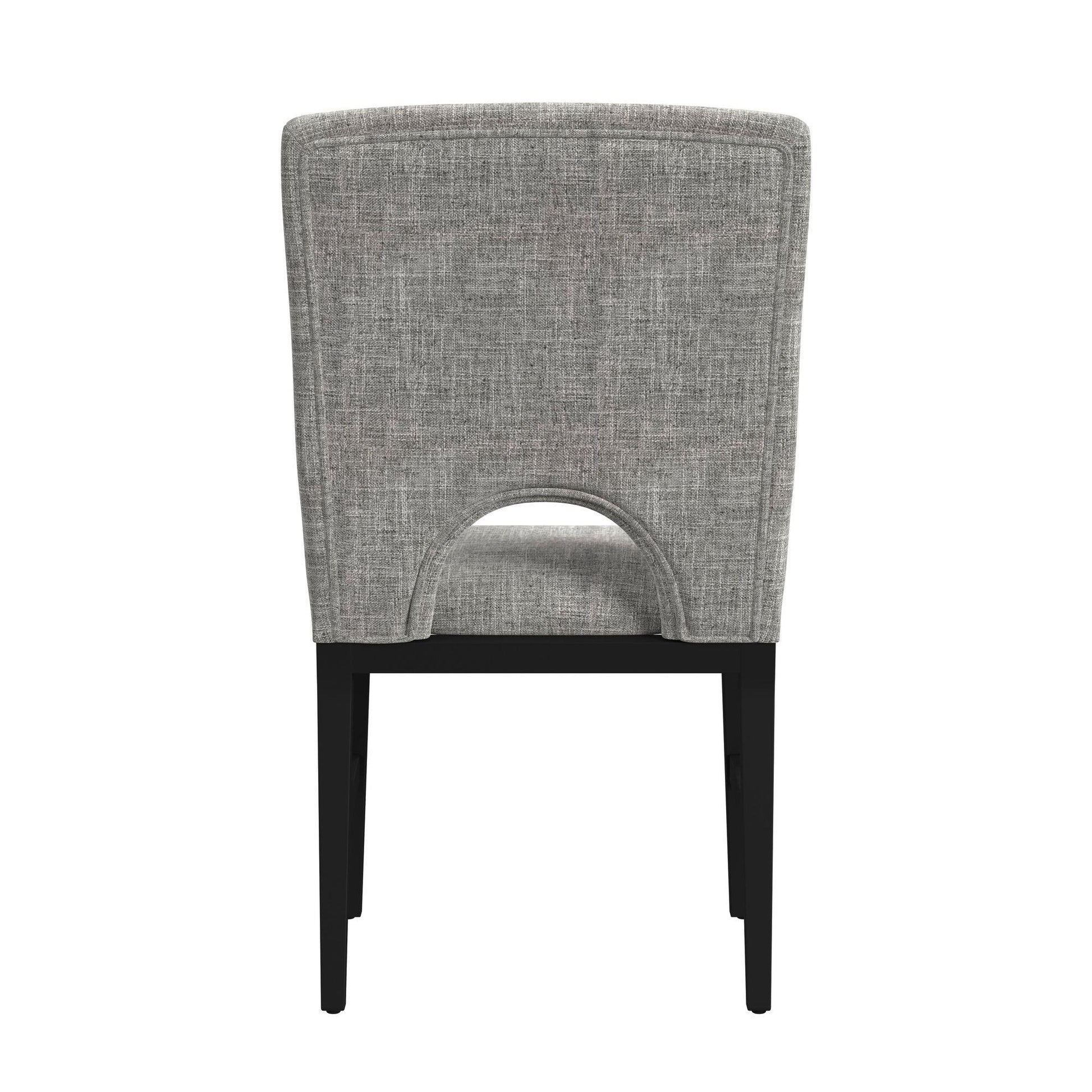  Elements International Oregon D-17380-8-SC Dining Side Chair IMAGE 3