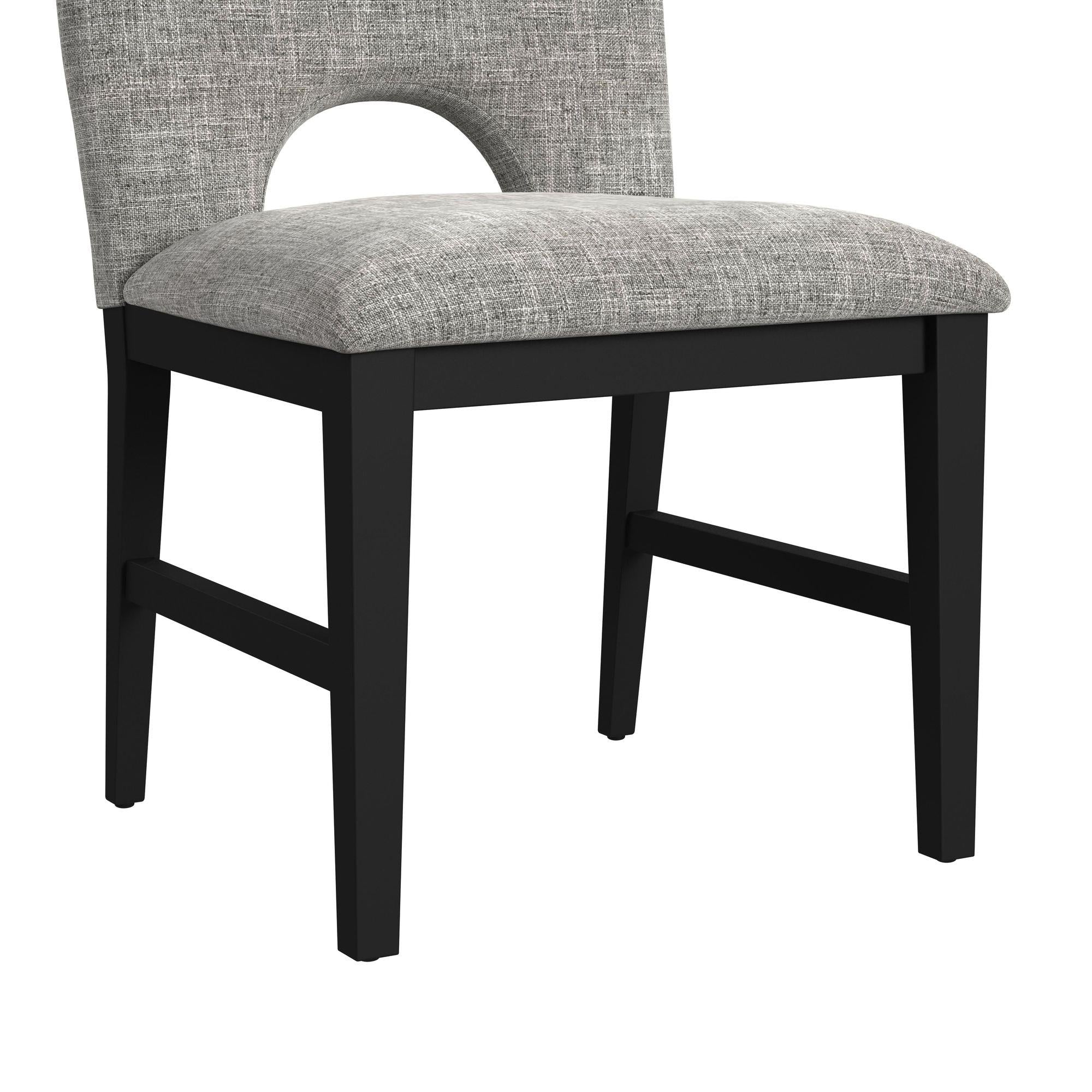 Elements International Oregon Dining Side Chair - Thumbnail 4