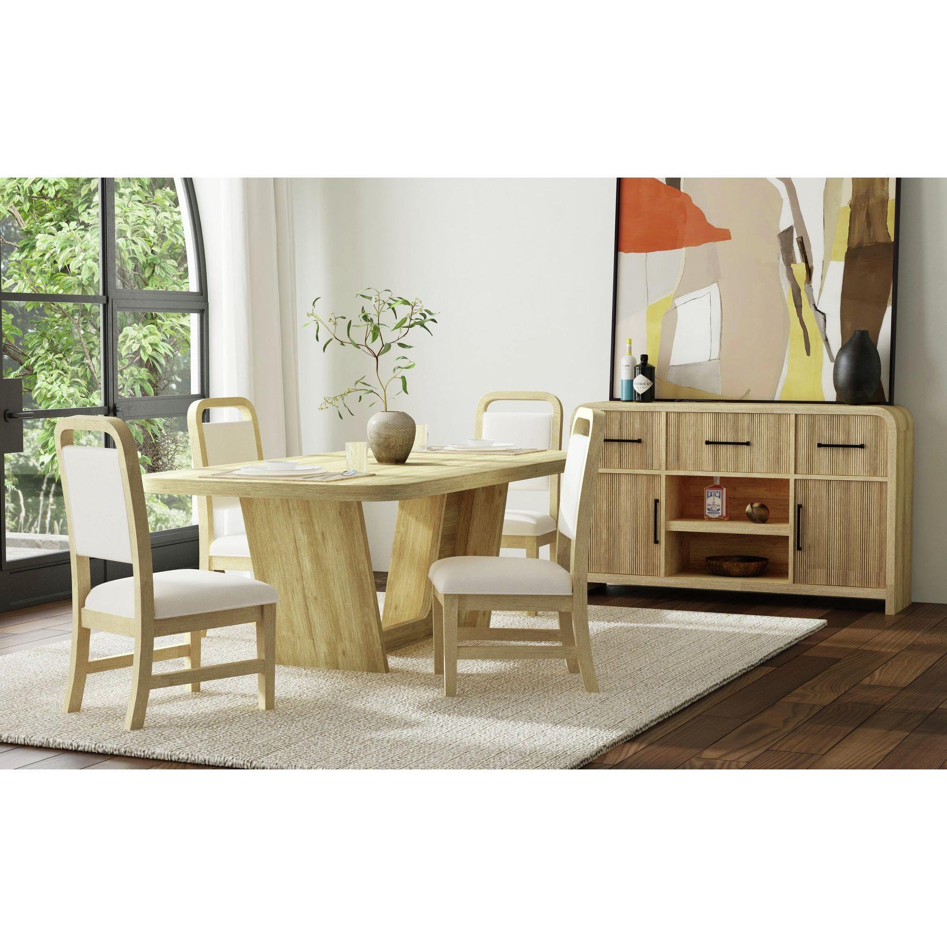  Elements International Ridgemont D-14440-6-SC2 Dining Side Chair IMAGE 4