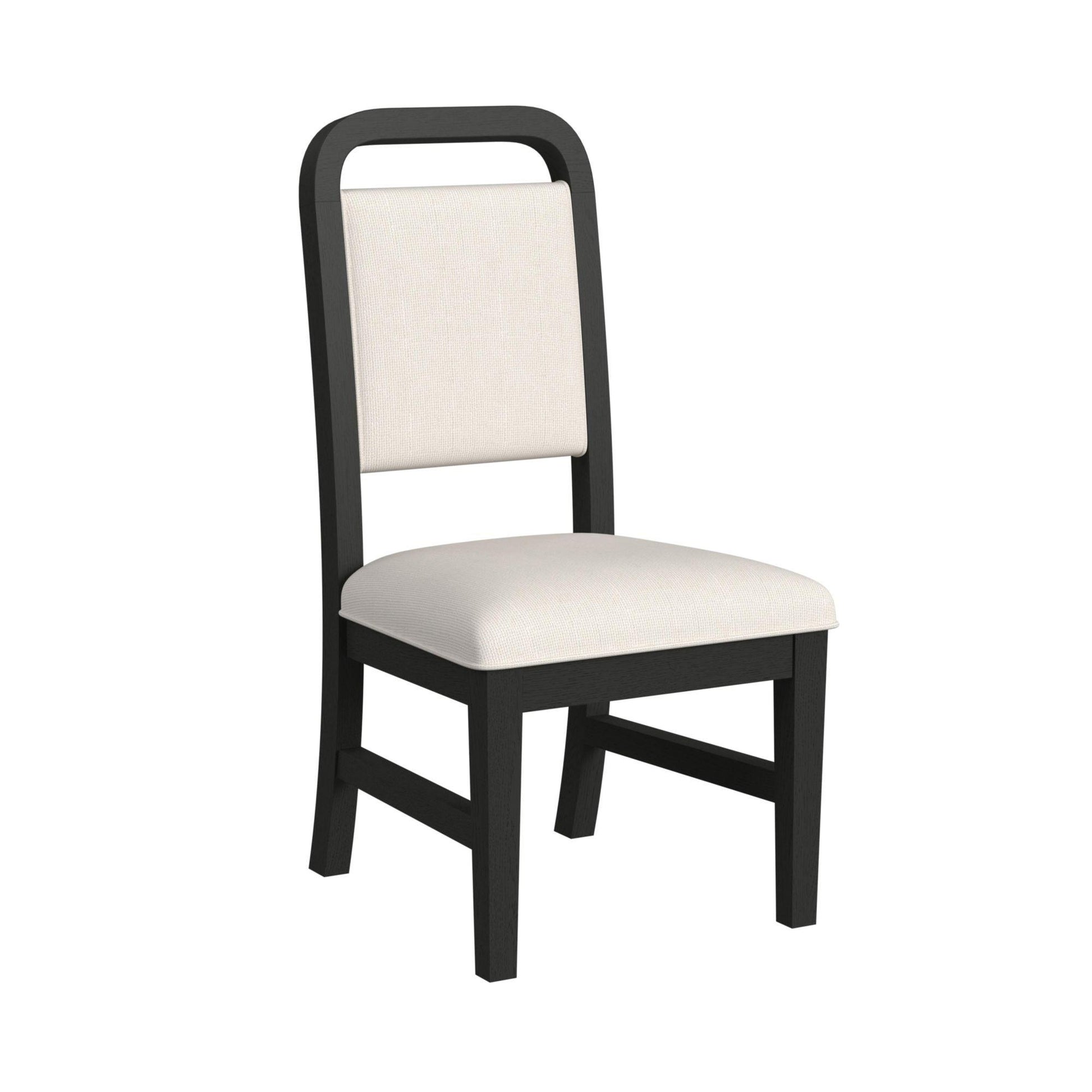  Elements International Ridgemont D-14440-8W-SC2 Dining Side Chair IMAGE 1