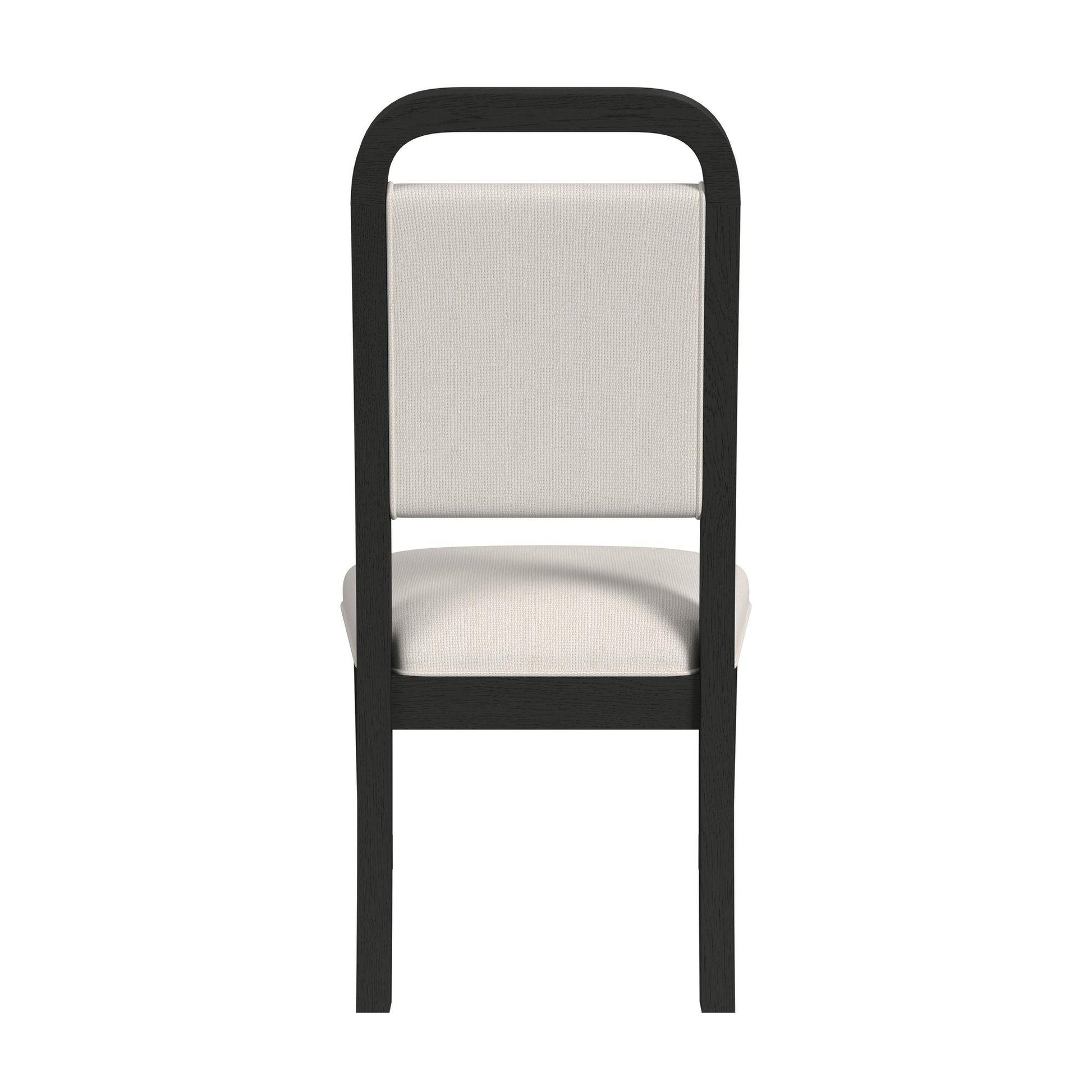  Elements International Ridgemont D-14440-8W-SC2 Dining Side Chair IMAGE 3