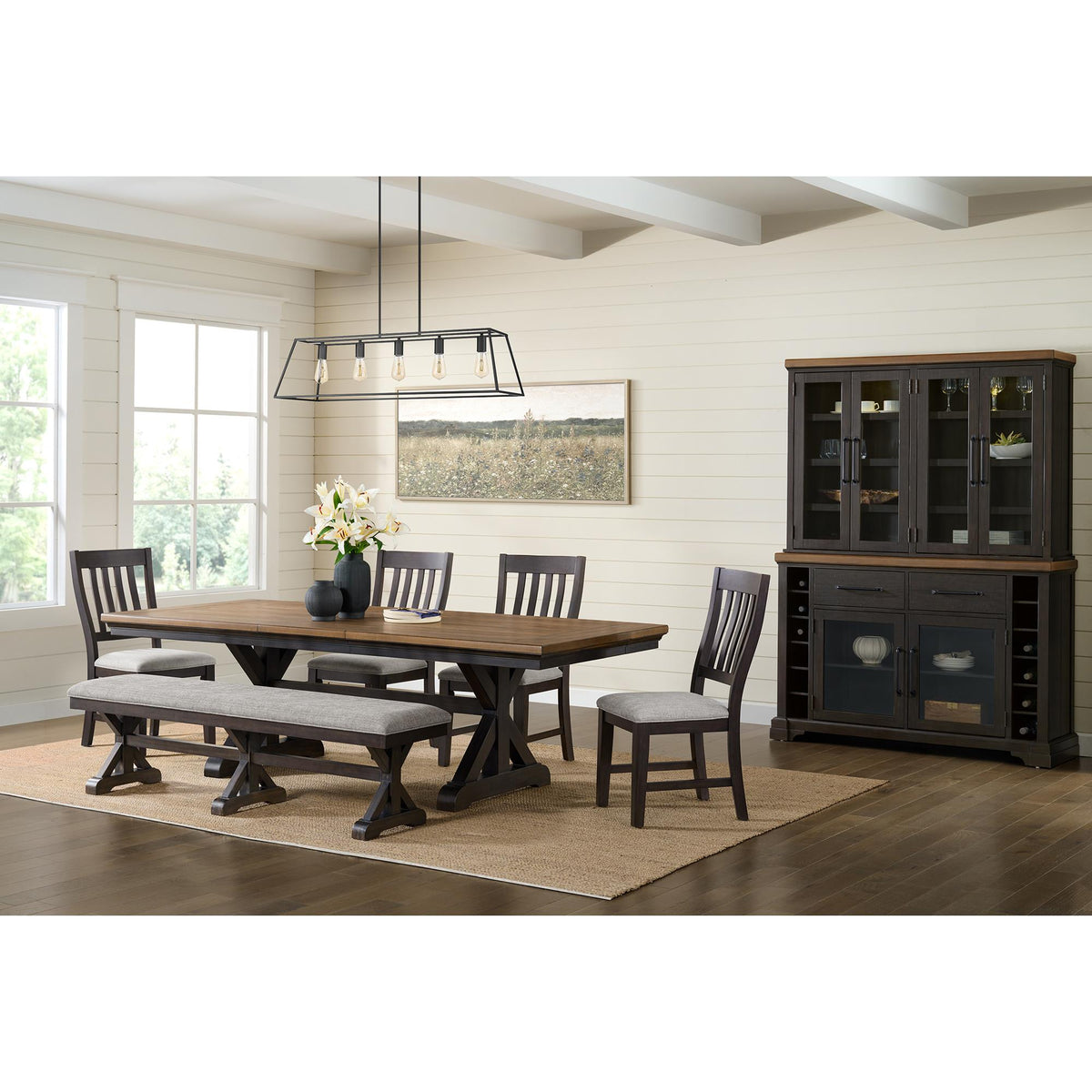  Elements International Montrose D-16670-8-DT Dining Table IMAGE 5