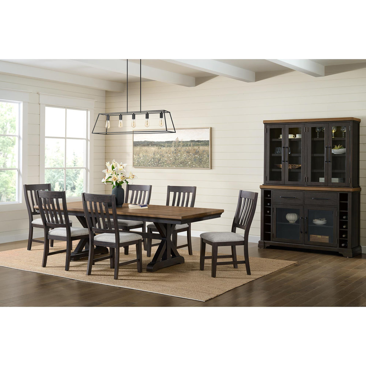  Elements International Montrose D-16670-8-DT Dining Table IMAGE 6