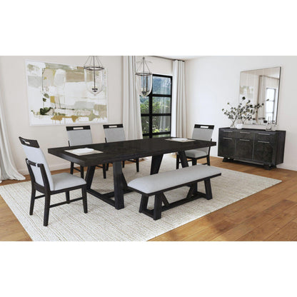  Elements International Transcend D-12980-3-DT Dining Table IMAGE 4