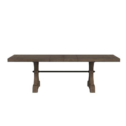  Elements International Yellowstone D-12830-3-DT Dining Table IMAGE 2