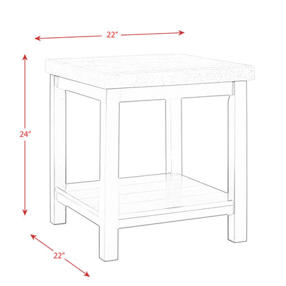  Elements International Kansas CKS100ET End Table IMAGE 11
