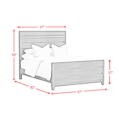  Elements International Tobias B-15990-8-FBL Full Bed IMAGE 8