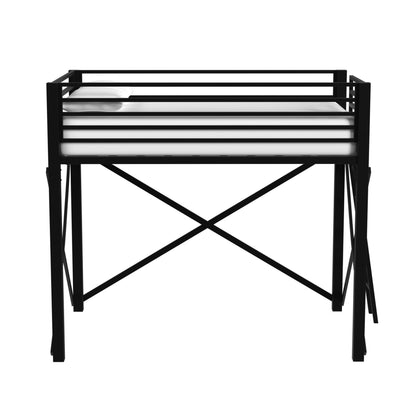  Elements International Talia Y-14090-8-FBK Full Loft Bunk And Ladder IMAGE 2