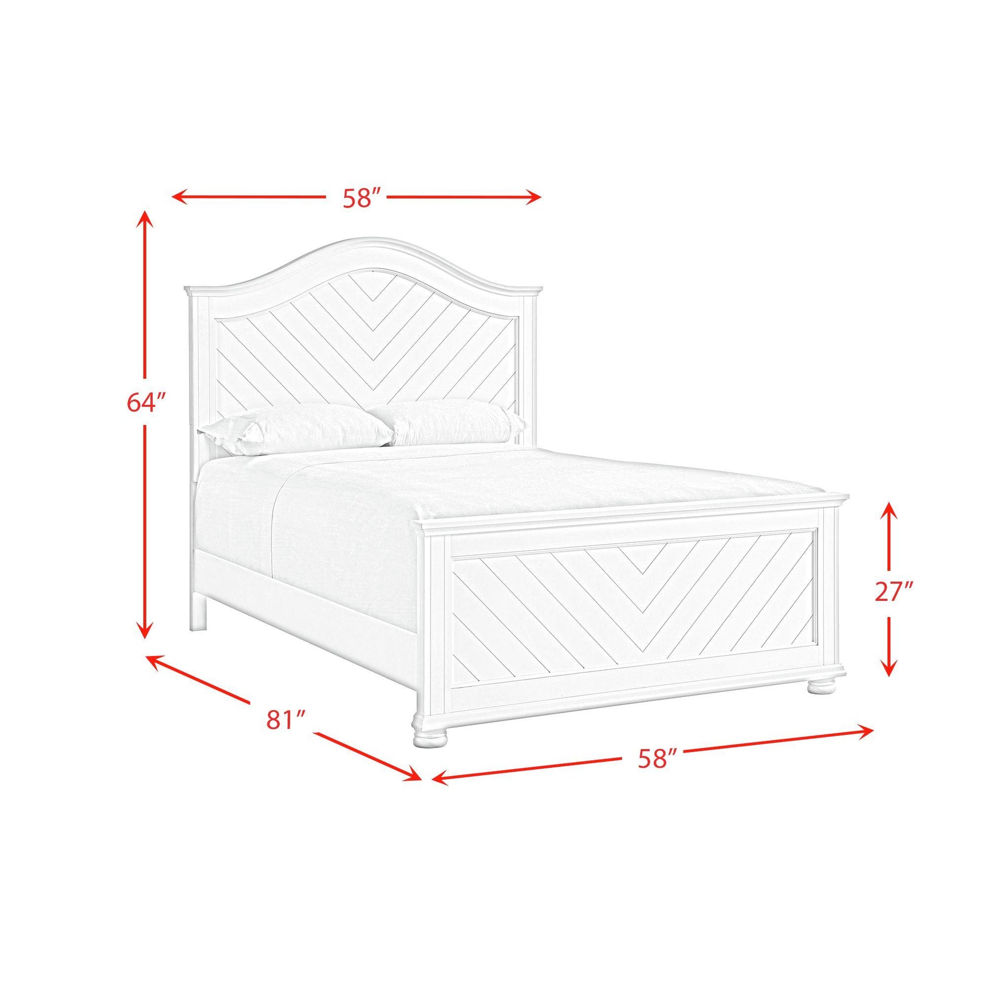  Elements International Kona B-9340-7-FB Full Panel Bed IMAGE 8