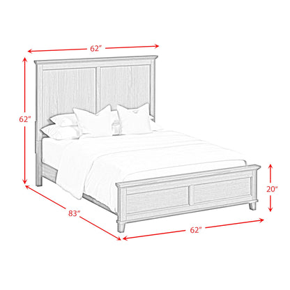  Elements International Canterbury B-13030-7-FB Full Panel Bed IMAGE 7