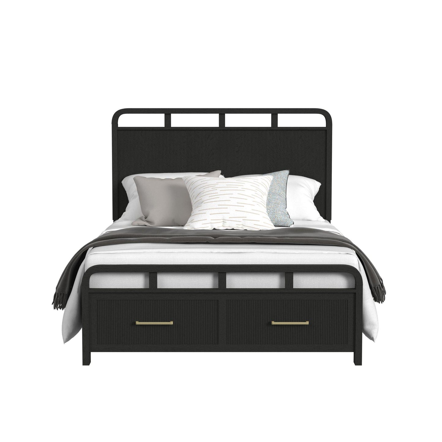  Elements International Ridgemont B-14440-8W-FSB Full Storage Bed IMAGE 2