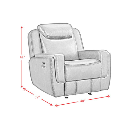 Elements International Panther U-11580-10740-107 Glider Motion Recliner IMAGE 11