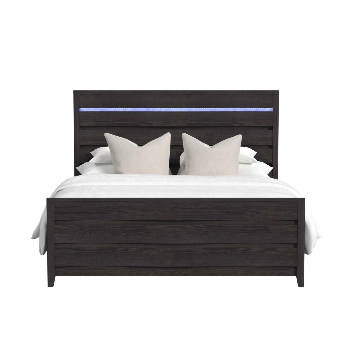  Elements International Tobias B-15990-8-KBL King Bed IMAGE 2