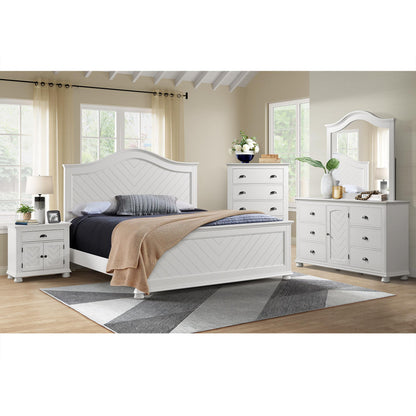  Elements International Kona B-9340-7-KB King Panel Bed IMAGE 3
