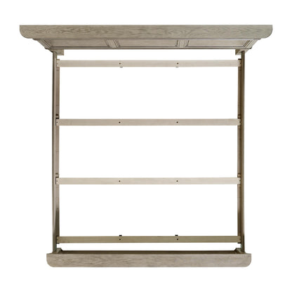  Elements International Whit-Ash B-11360-3-KB King Panel Bed IMAGE 5