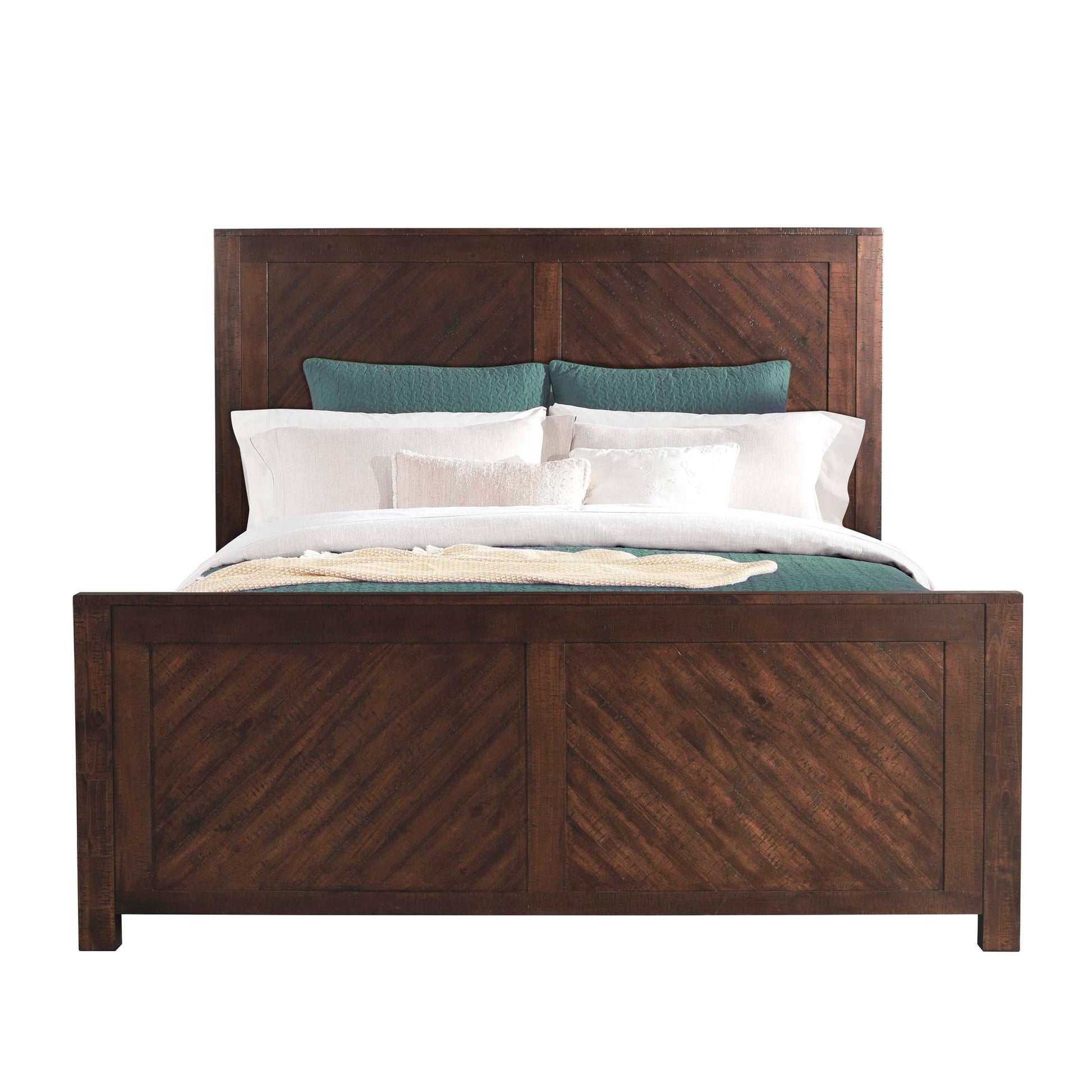  Elements International Jax JX600KB King Platform Storage Bed IMAGE 2