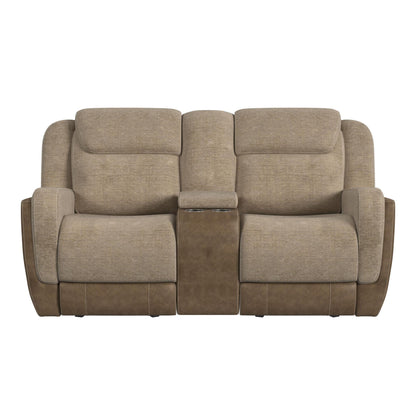  Elements International Hornet U-11550-10530-287 Motion Glider Loveseat IMAGE 3