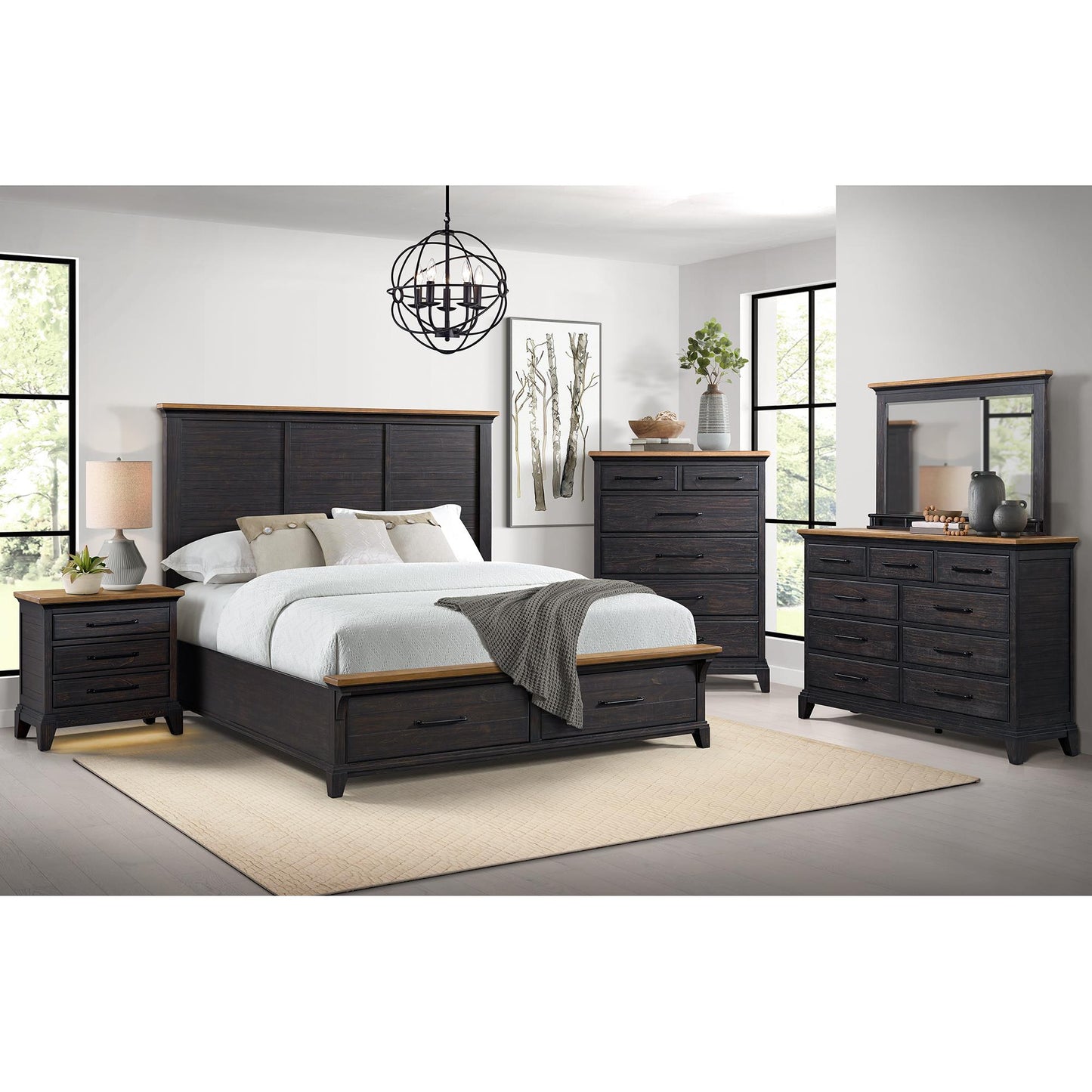  Elements International Montrose B-16670-5-NS Nightstand IMAGE 3