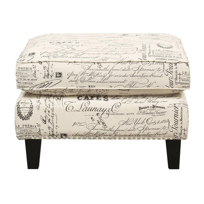  Elements International Erica UER636000CA Ottoman IMAGE 2