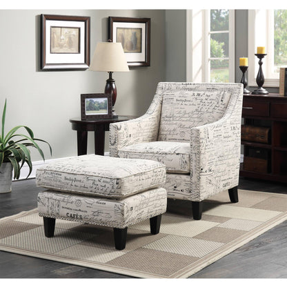  Elements International Erica UER636000CA Ottoman IMAGE 3