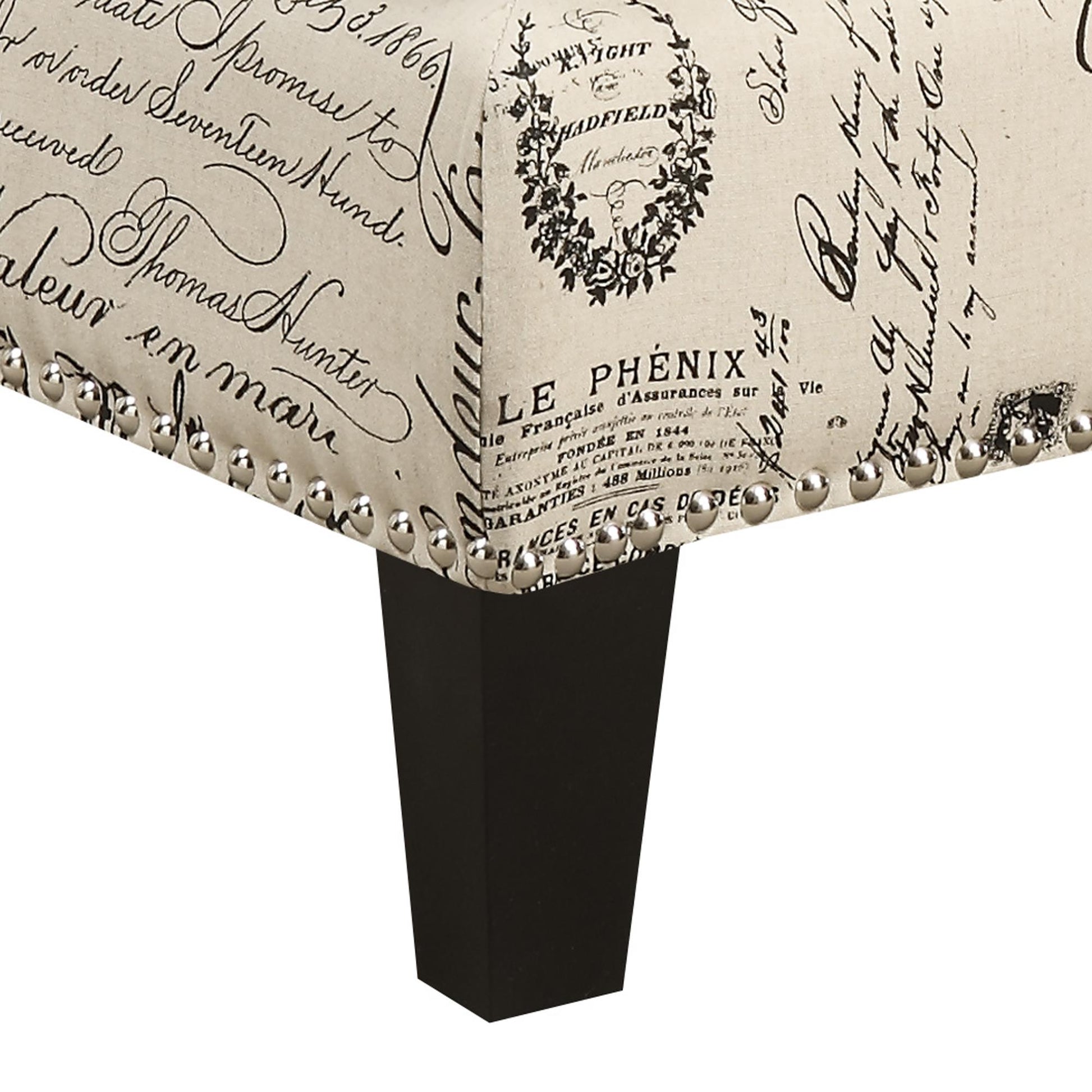  Elements International Erica UER636000CA Ottoman IMAGE 5
