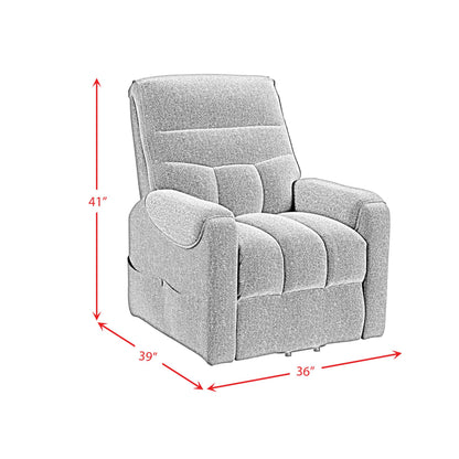  Elements International Desoto U-16980-11711-108P Power Lift Chair IMAGE 11