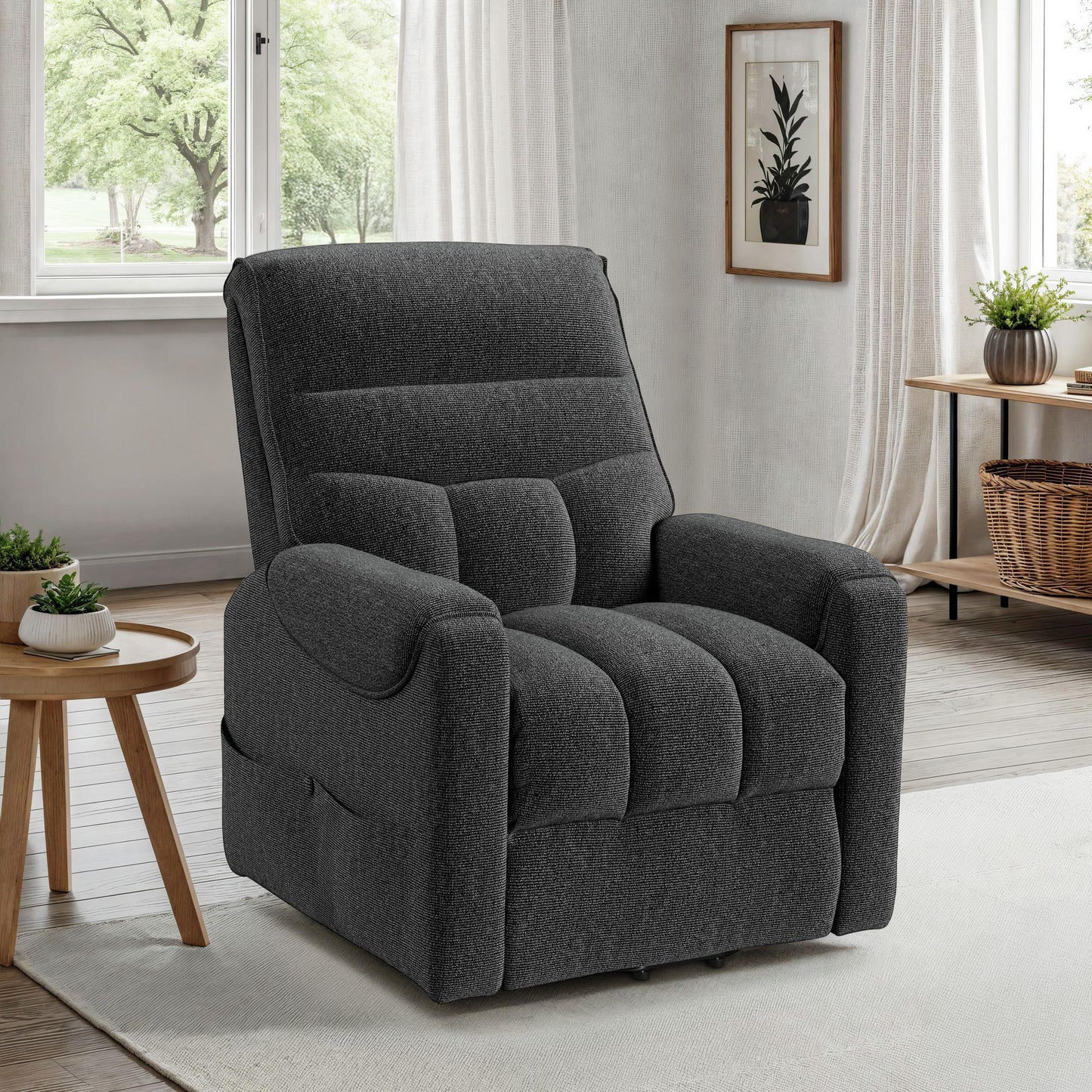  Elements International Desoto U-16980-11711-108P Power Lift Chair IMAGE 6