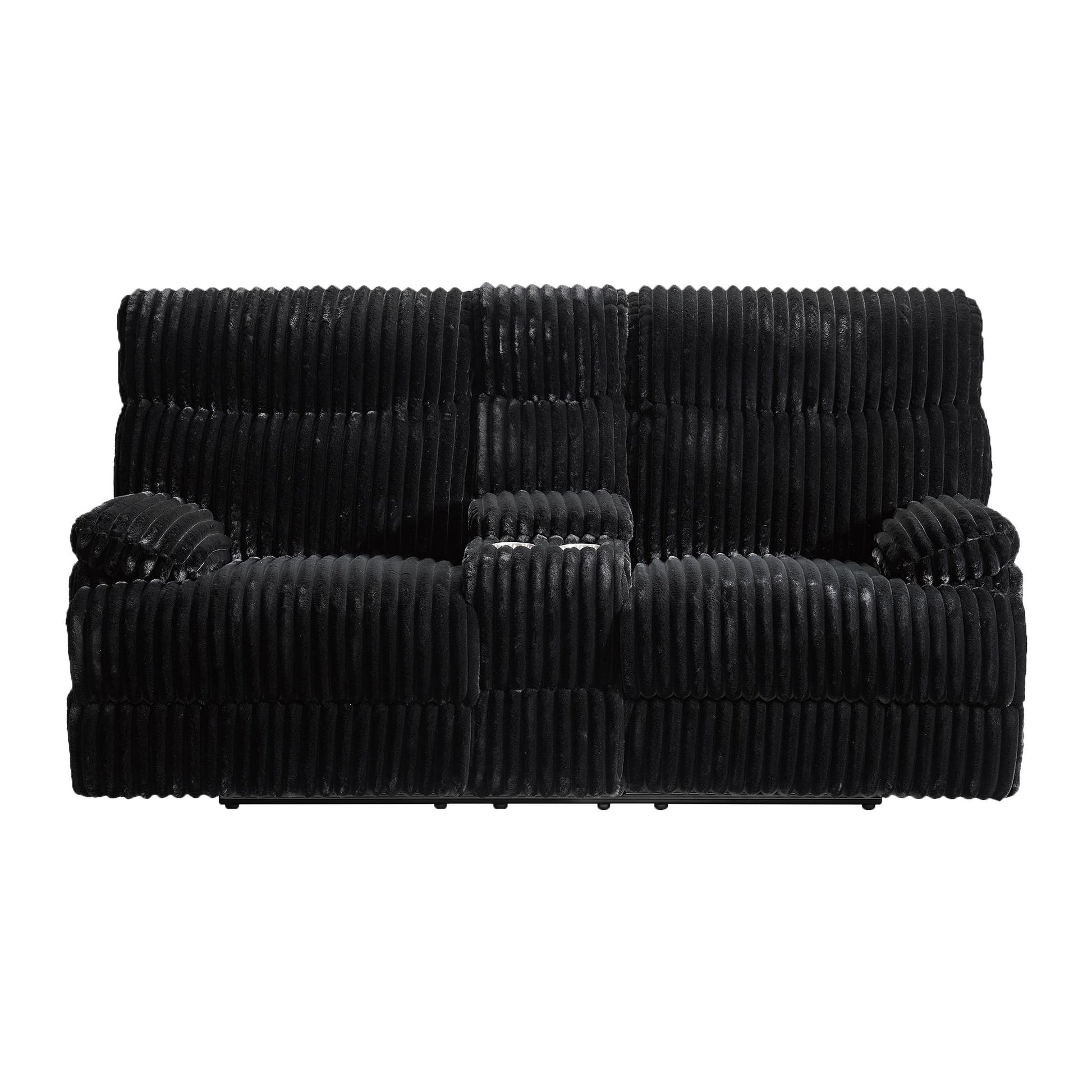  Elements International Admiral U-16220-8847-285P Power Motion Loveseat IMAGE 1