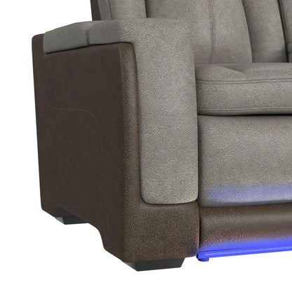 Elements International Lantana U-13660-10560-285PP Power Motion Loveseat IMAGE 13