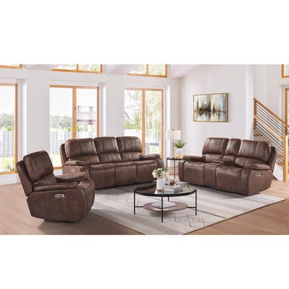  Elements International Atlantis U-5230-8640-285PP Power Motion Loveseat IMAGE 10