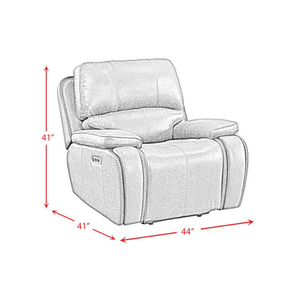 Elements International Atlantis U-5230-8640-105PP Power Motion Recliner IMAGE 12