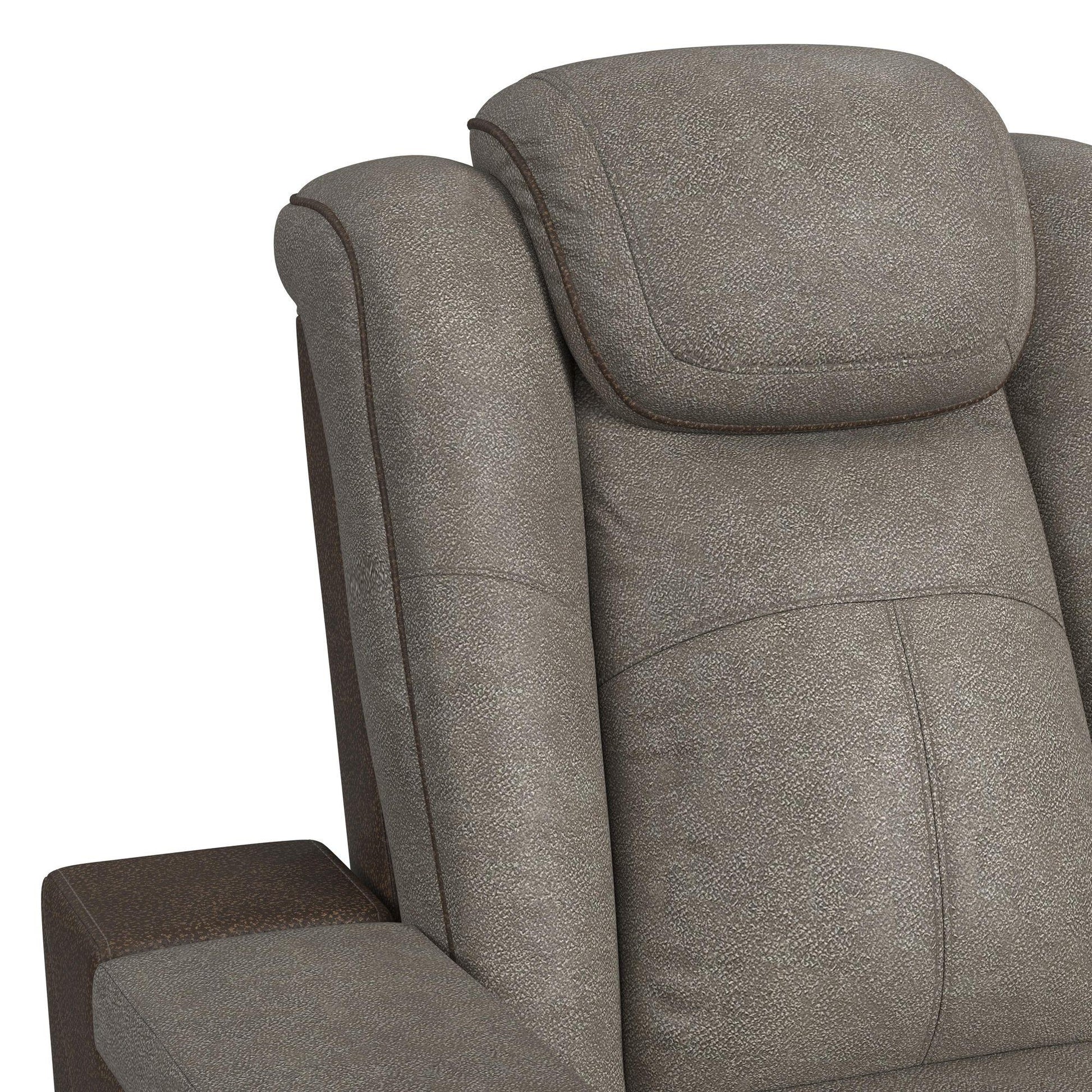  Elements International Lantana U-13660-10560-105PP Power Motion Recliner IMAGE 8