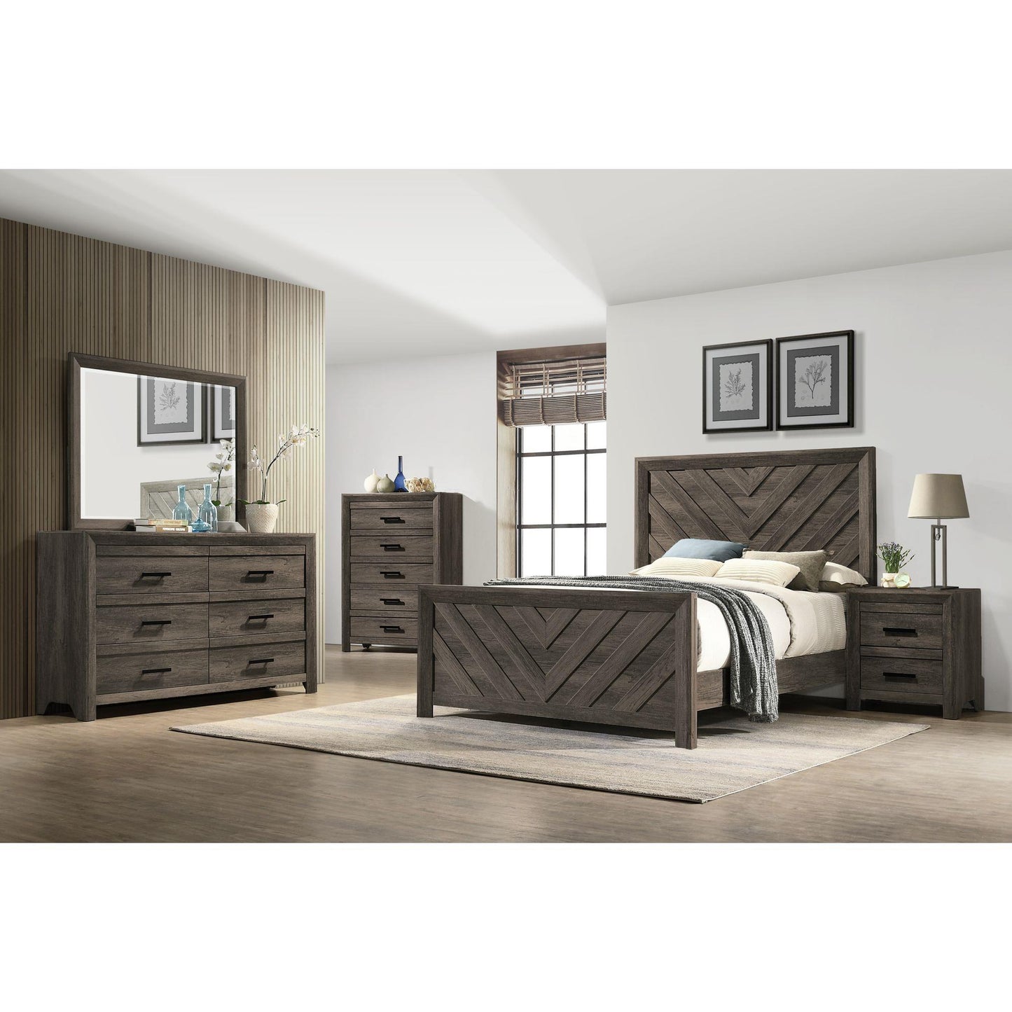  Elements International Eleanor EL400QBZS Queen Bed IMAGE 3