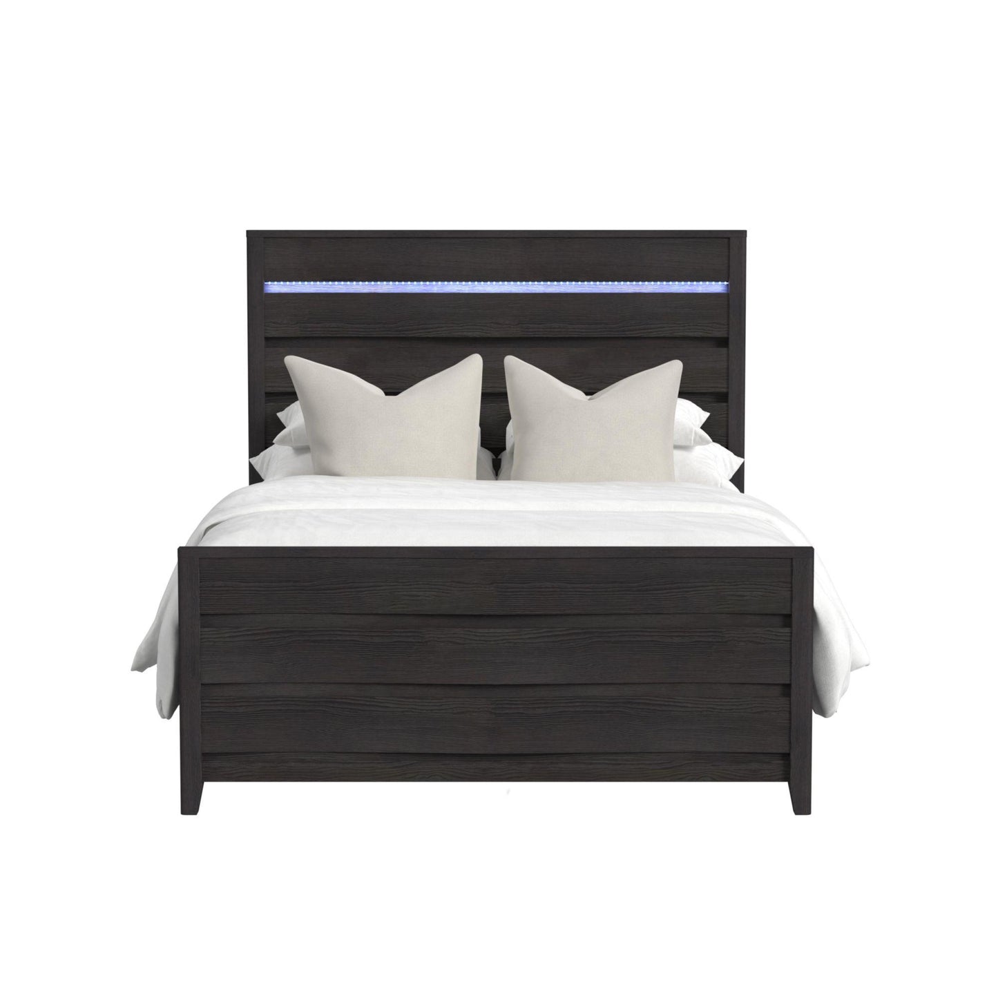  Elements International Tobias B-15990-8-QBL Queen Bed IMAGE 2