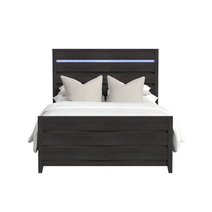  Elements International Tobias B-15990-8-QBL Queen Bed IMAGE 2