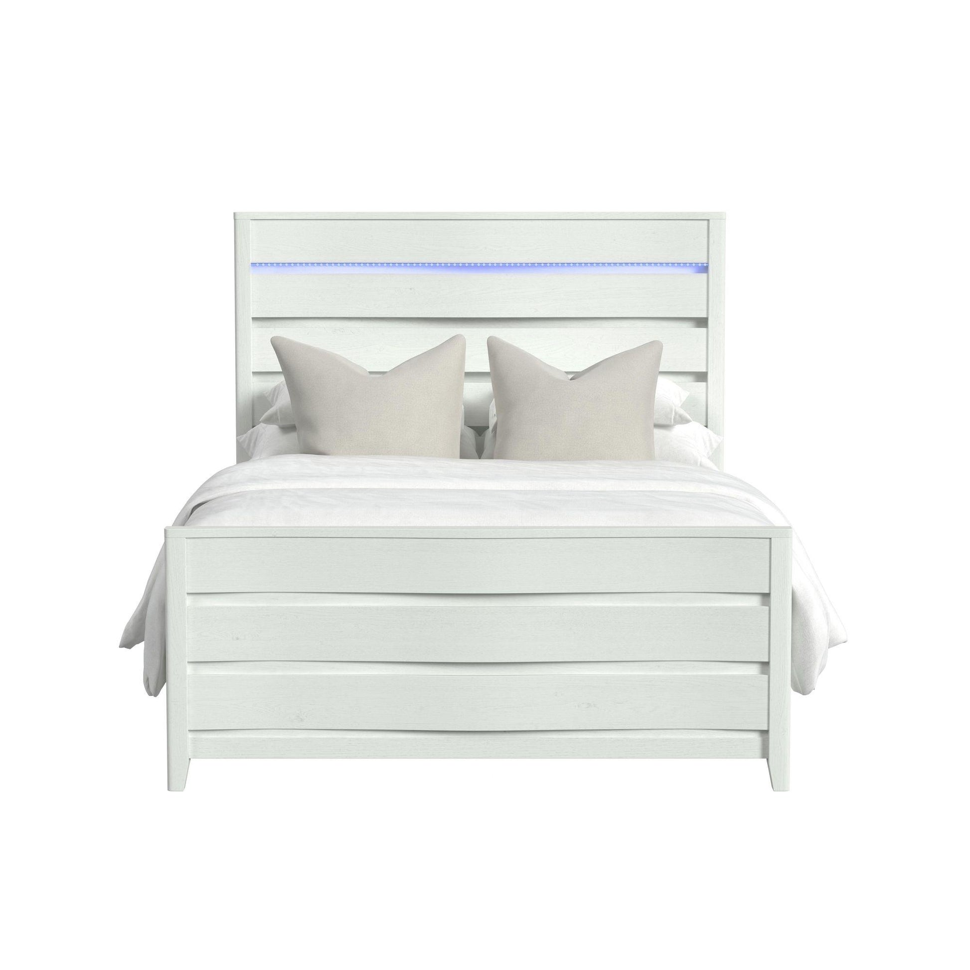 Elements International Tobias B-15990-7-QBL Queen Bed IMAGE 1