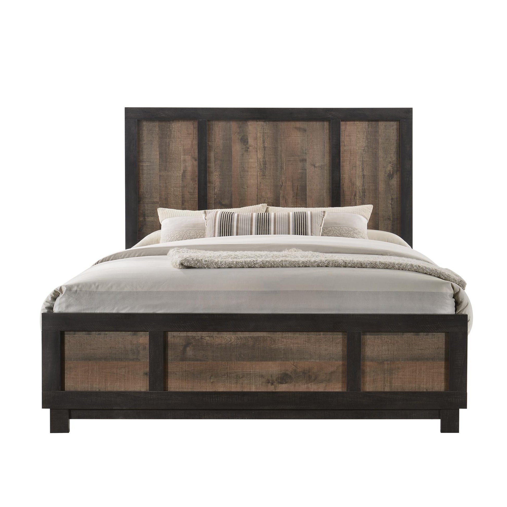  Elements International Harlington HG100QB Queen Panel Bed IMAGE 2
