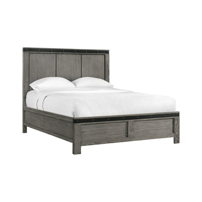  Elements International Wade WE600QB Queen Panel Bed IMAGE 1