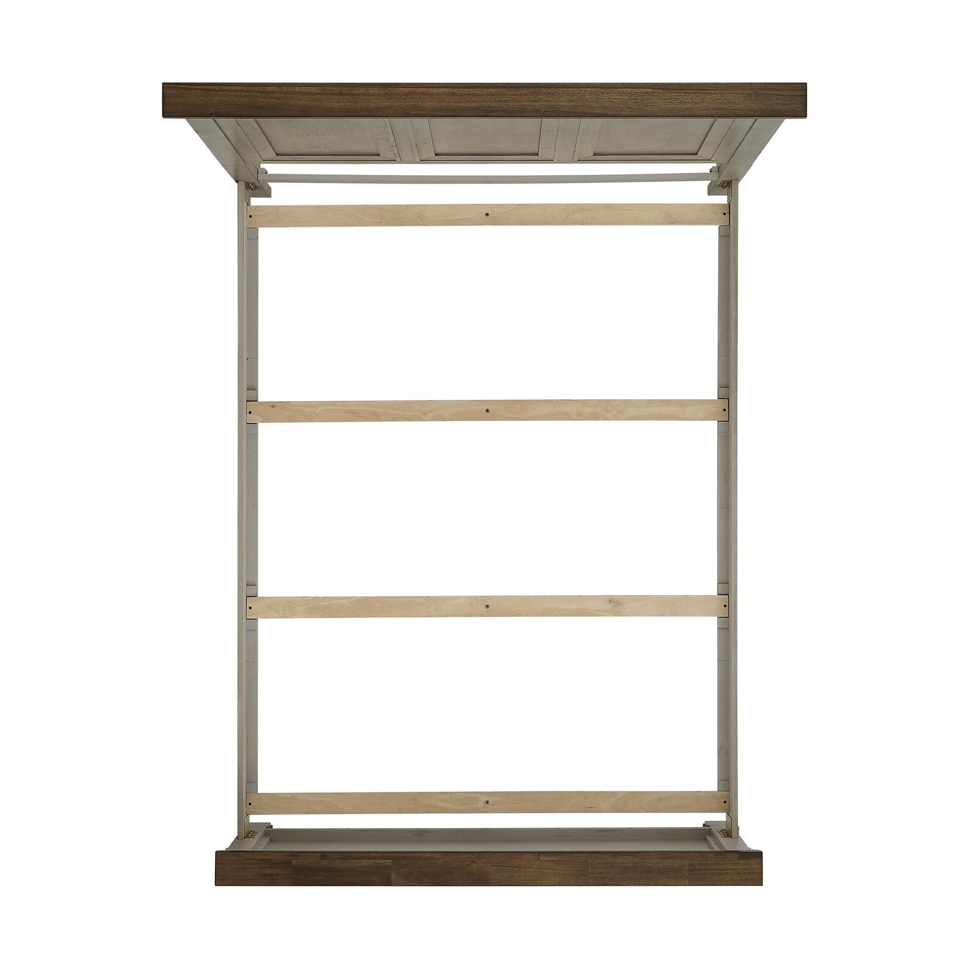  Elements International Farmington B-9890-7-QB Queen Panel Bed IMAGE 4