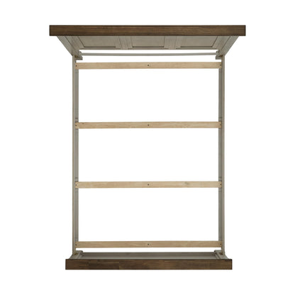  Elements International Farmington B-9890-7-QB Queen Panel Bed IMAGE 4