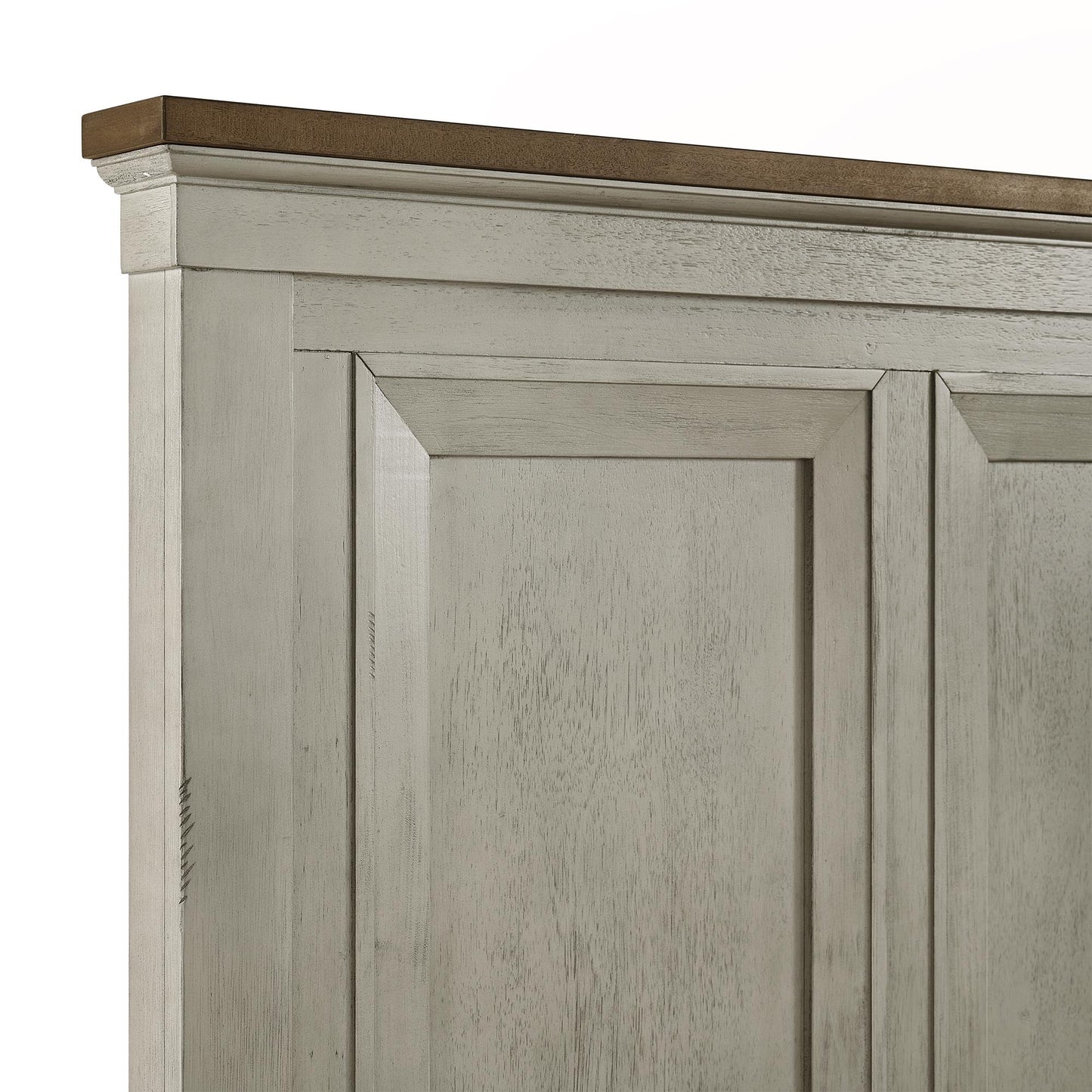  Elements International Farmington B-9890-7-QB Queen Panel Bed IMAGE 5