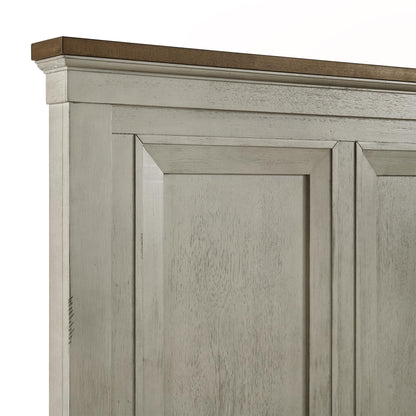  Elements International Farmington B-9890-7-QB Queen Panel Bed IMAGE 5