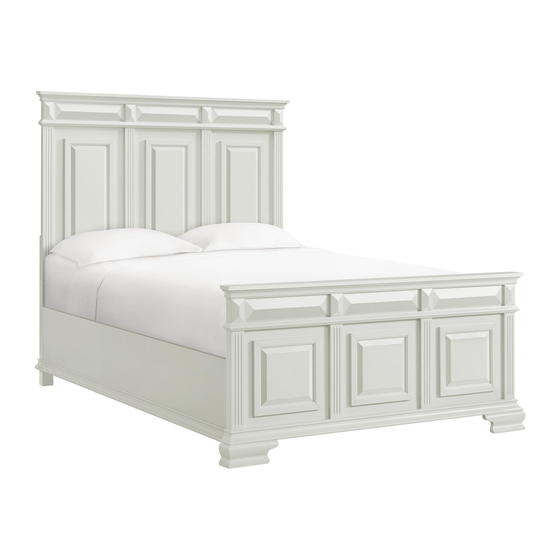  Elements International Bridgestone B-10980-7-QB Queen Panel Bed IMAGE 1