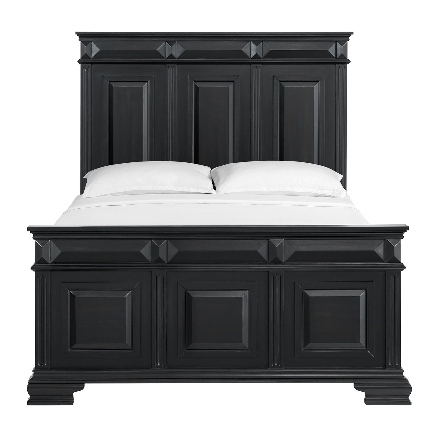  Elements International Bridgestone B-10980-8-QB Queen Panel Bed IMAGE 2