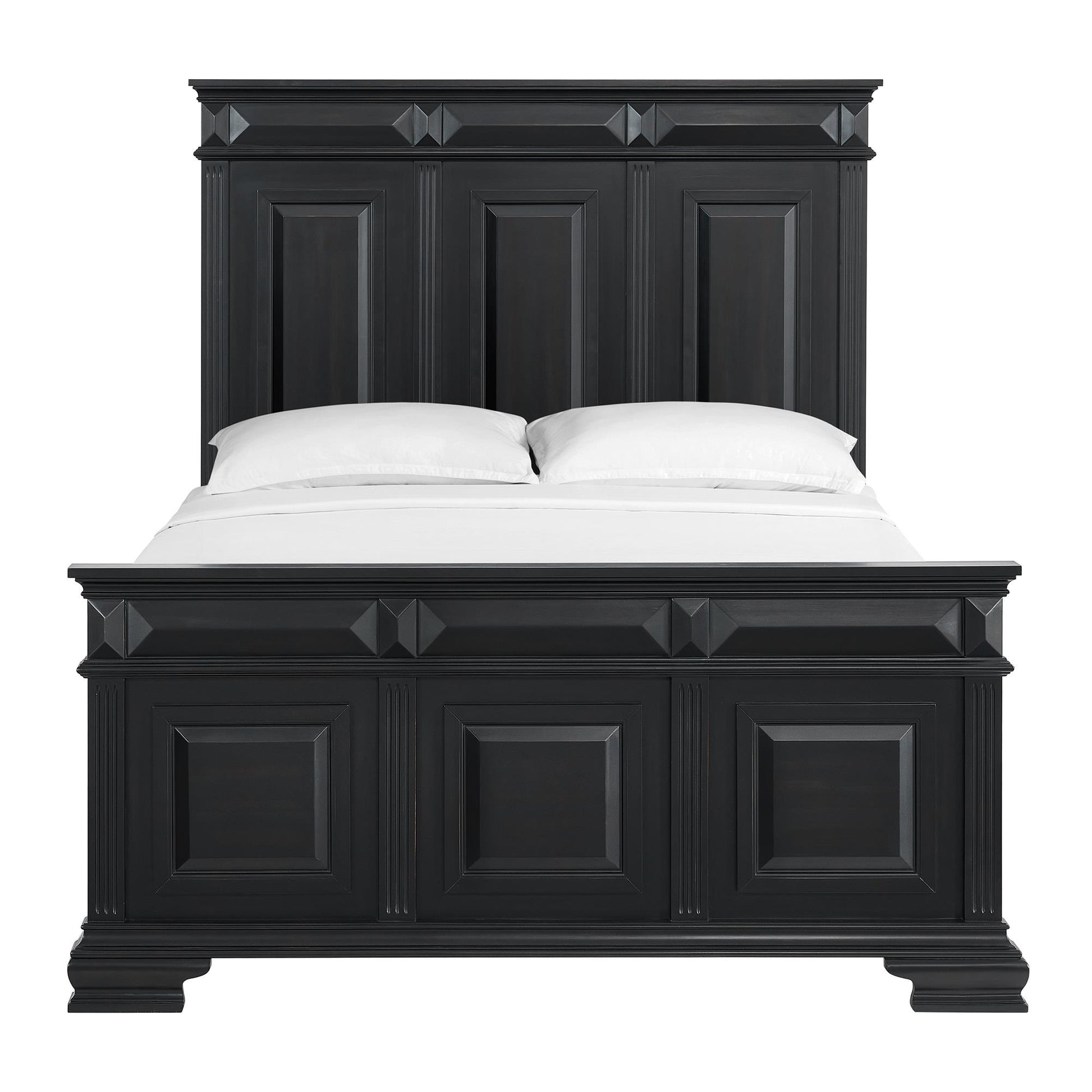  Elements International Bridgestone B-10980-8-QB Queen Panel Bed IMAGE 2
